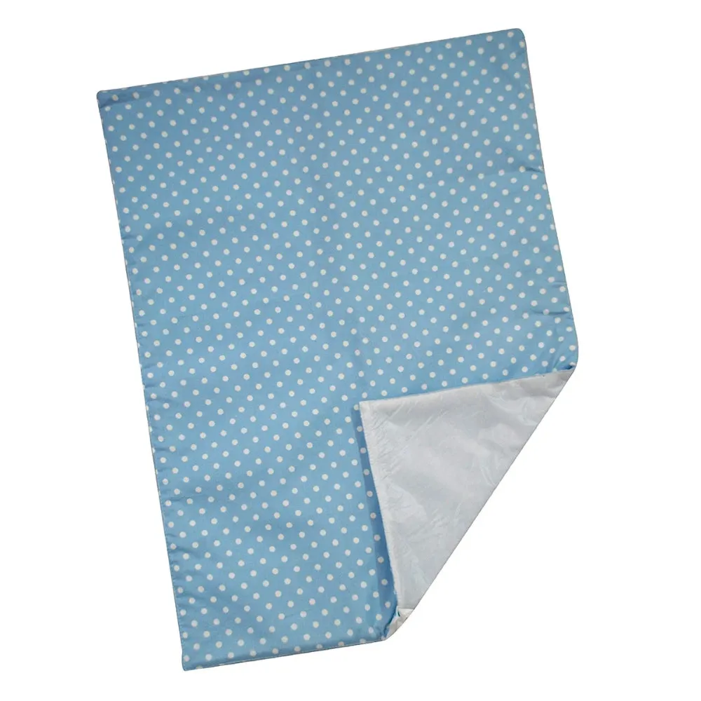 Abracadabra Changing Mat - Blue Polka