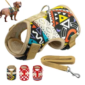 Adjustbale Dog Harness Jackets Clothes Padded Vest