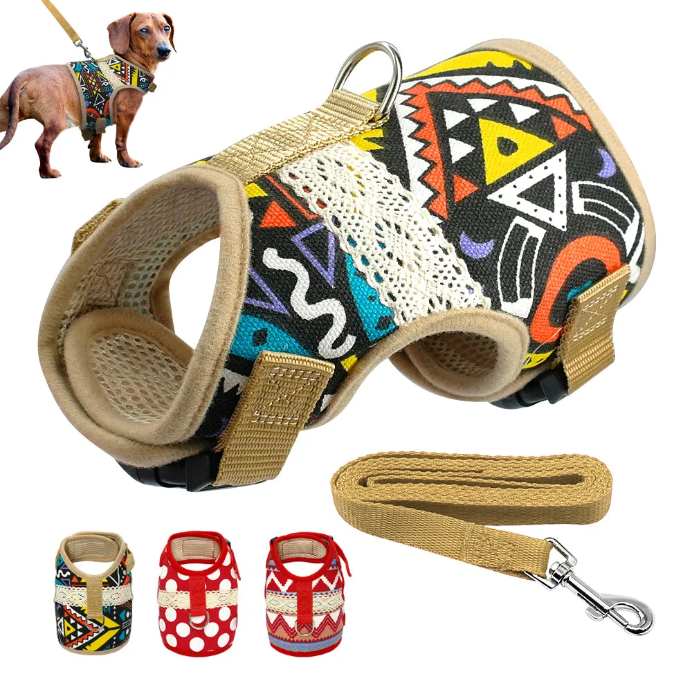 Adjustbale Dog Harness Jackets Clothes Padded Vest