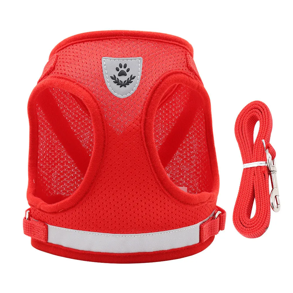 Aiitle Adjust Breathable Pet Harness Leash Set