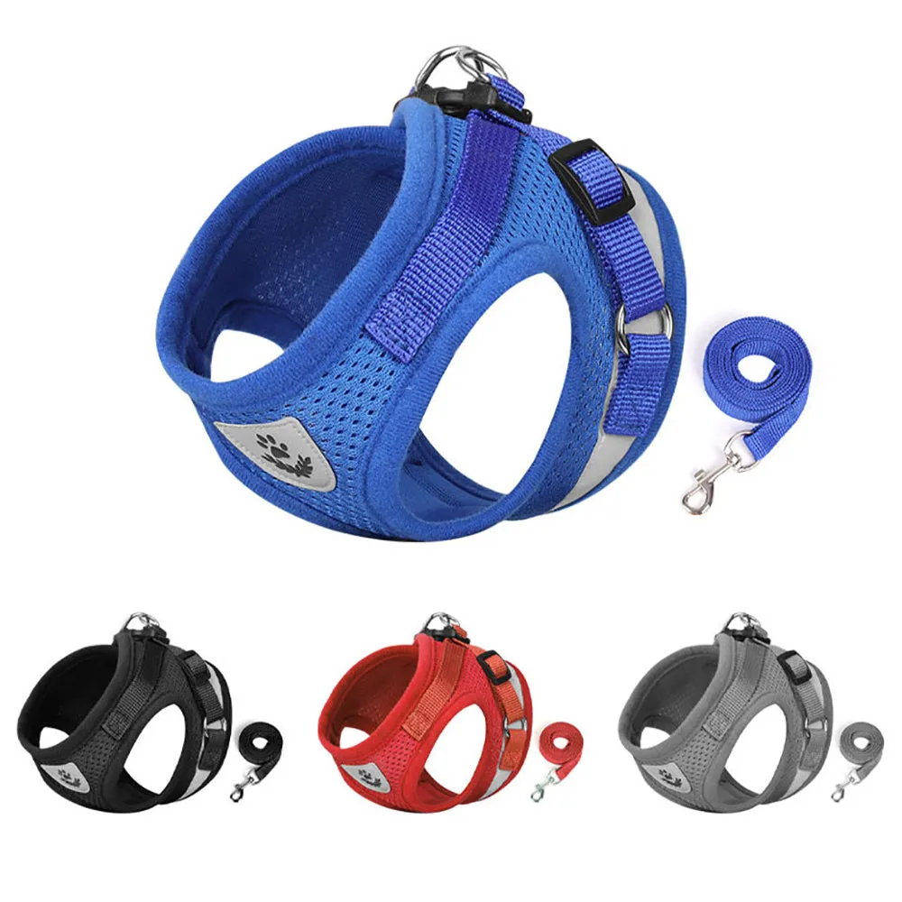 Aiitle Adjust Breathable Pet Harness Leash Set