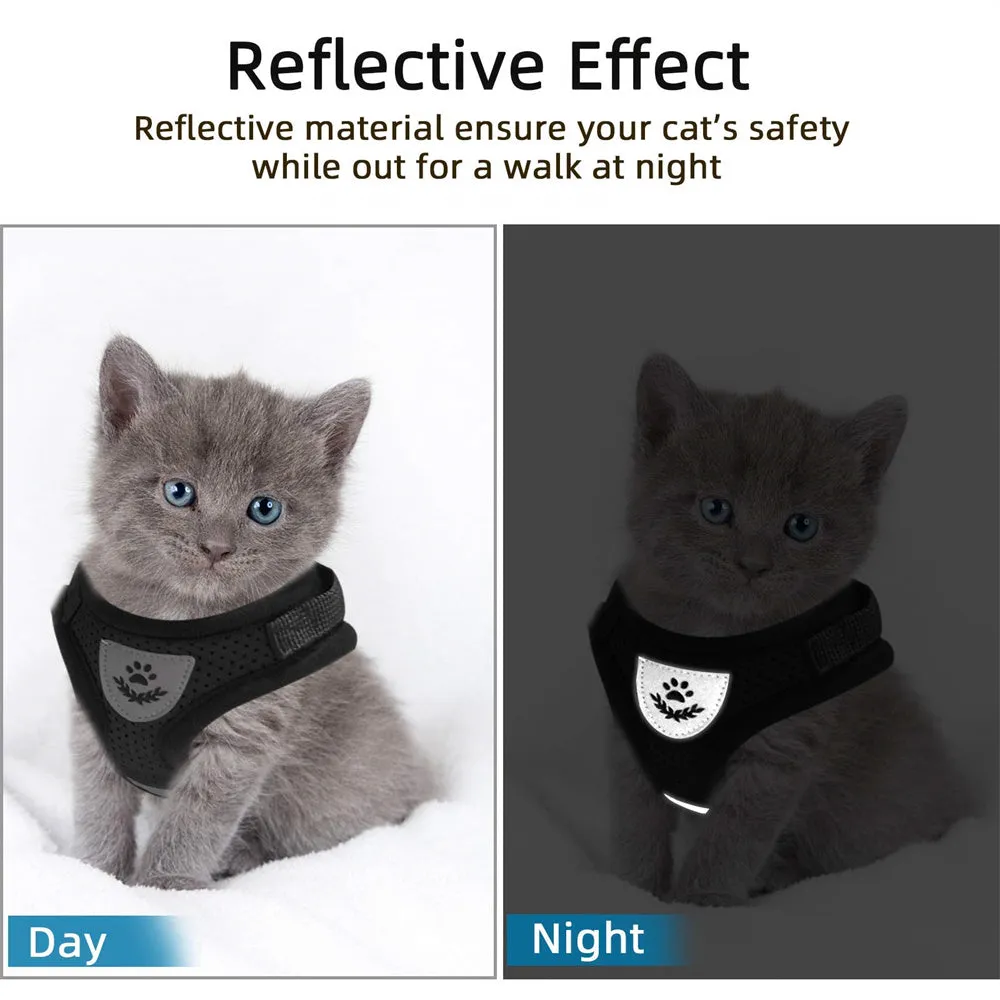 Aiitle Adjust Breathable Pet Harness Leash Set