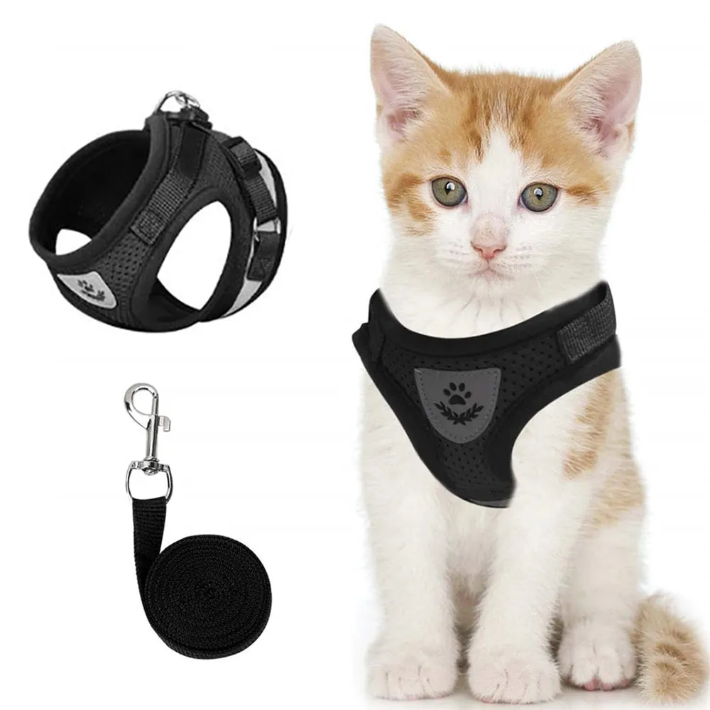 Aiitle Adjust Breathable Pet Harness Leash Set