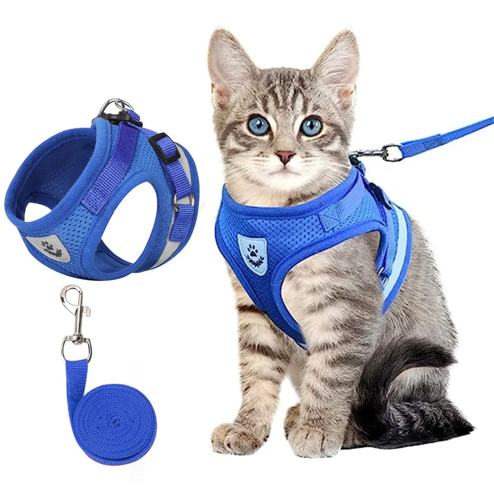 Aiitle Adjust Breathable Pet Harness Leash Set