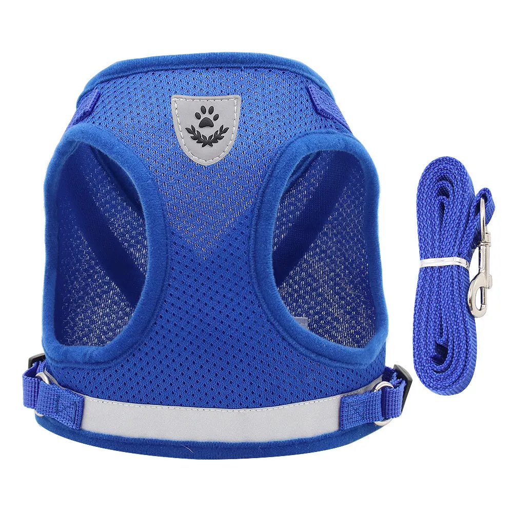 Aiitle Adjust Breathable Pet Harness Leash Set
