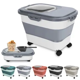 Best 20 Lb Pet Food Containers with Wheels and Lids