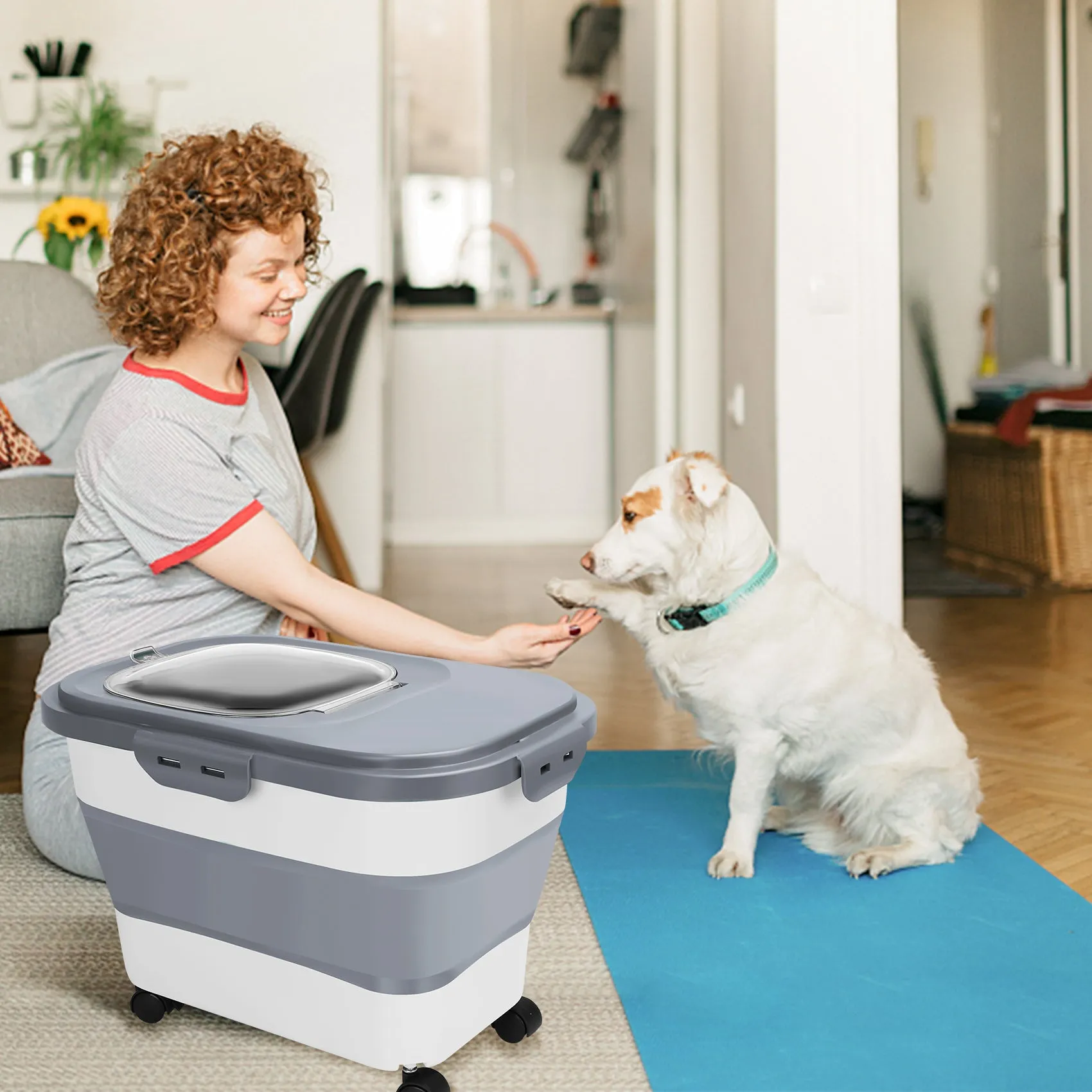 Best 20 Lb Pet Food Containers with Wheels and Lids