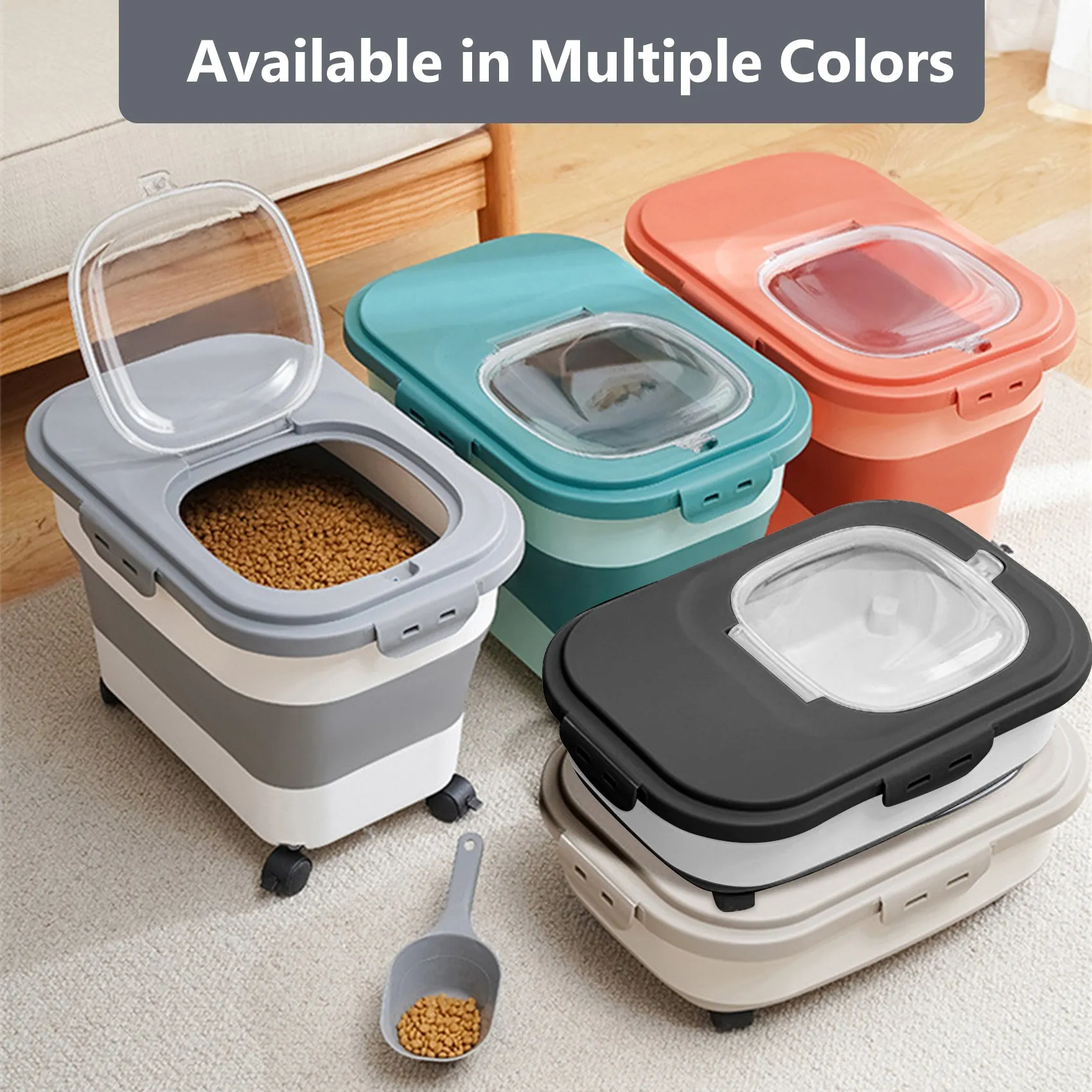 Best 20 Lb Pet Food Containers with Wheels and Lids