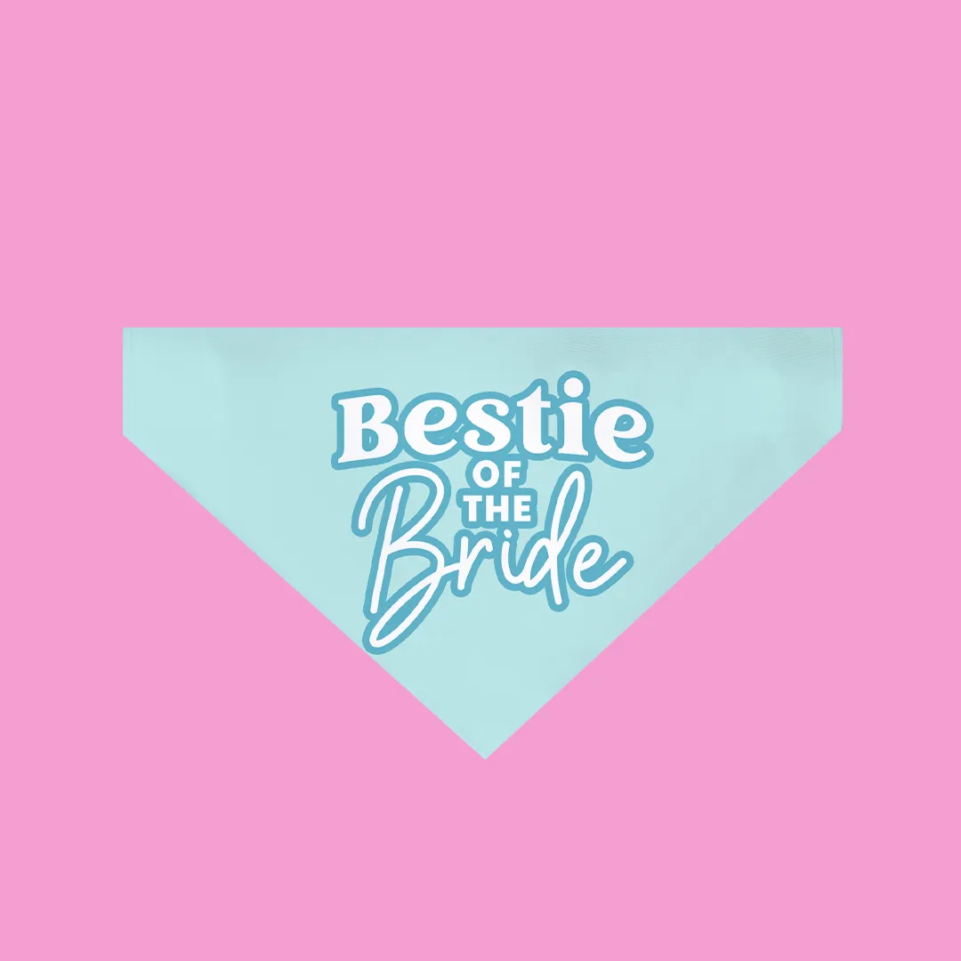 Bestie of the Bride Dog Bandana