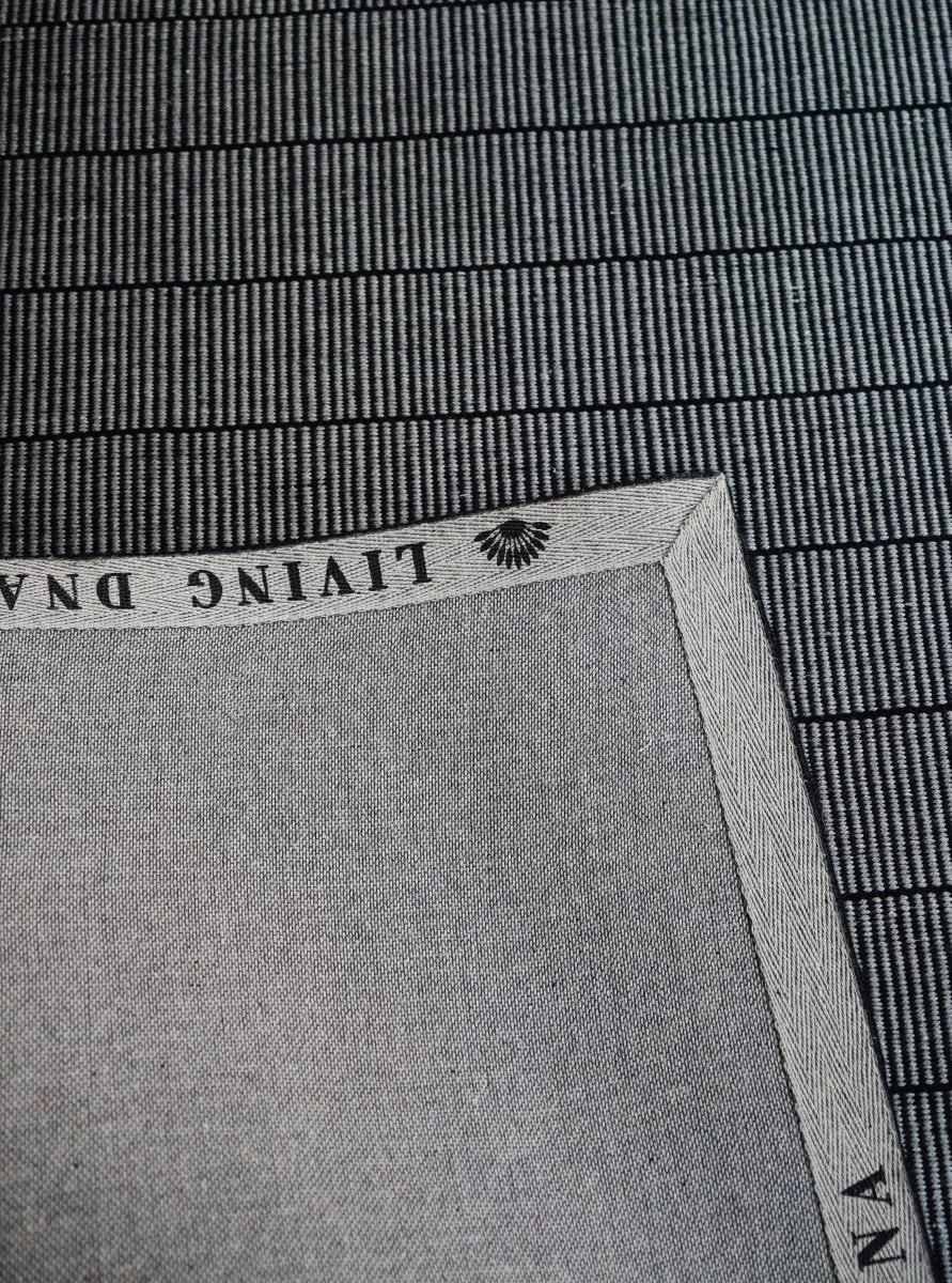 Black Flatweave PET Rug [LAST 3 PCS]
