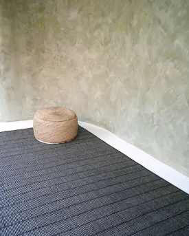 Black Flatweave PET Rug [LAST 3 PCS]