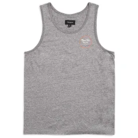 Brixton Wheeler Tank Top Vest - Heather Grey Henna