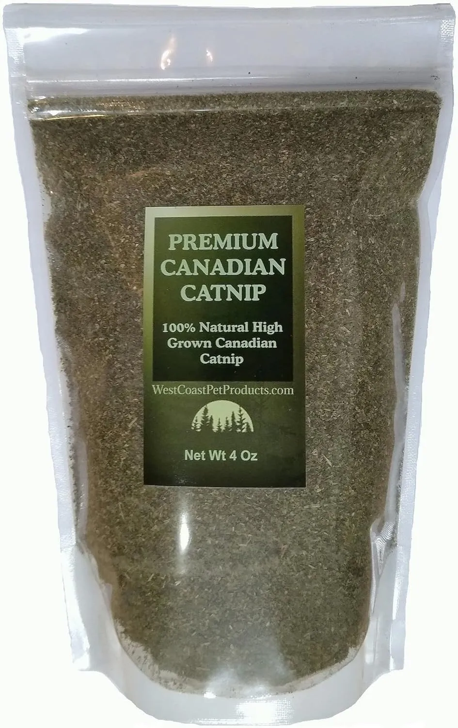 Catnip (4 oz Fine Cut) Premium Grade Canadian Catnip - Cat Nip Treat