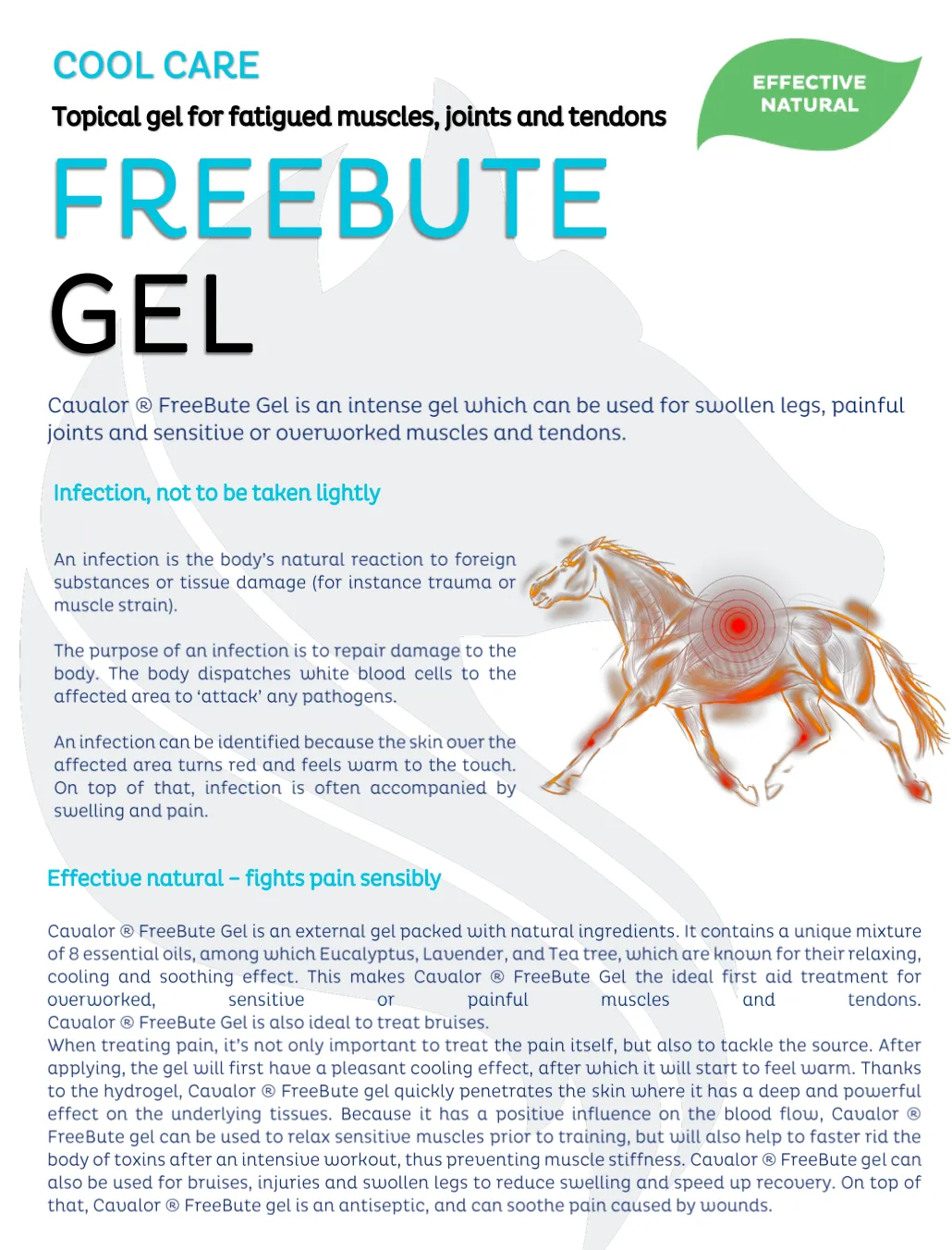 CAVALOR FREEBUTE GEL