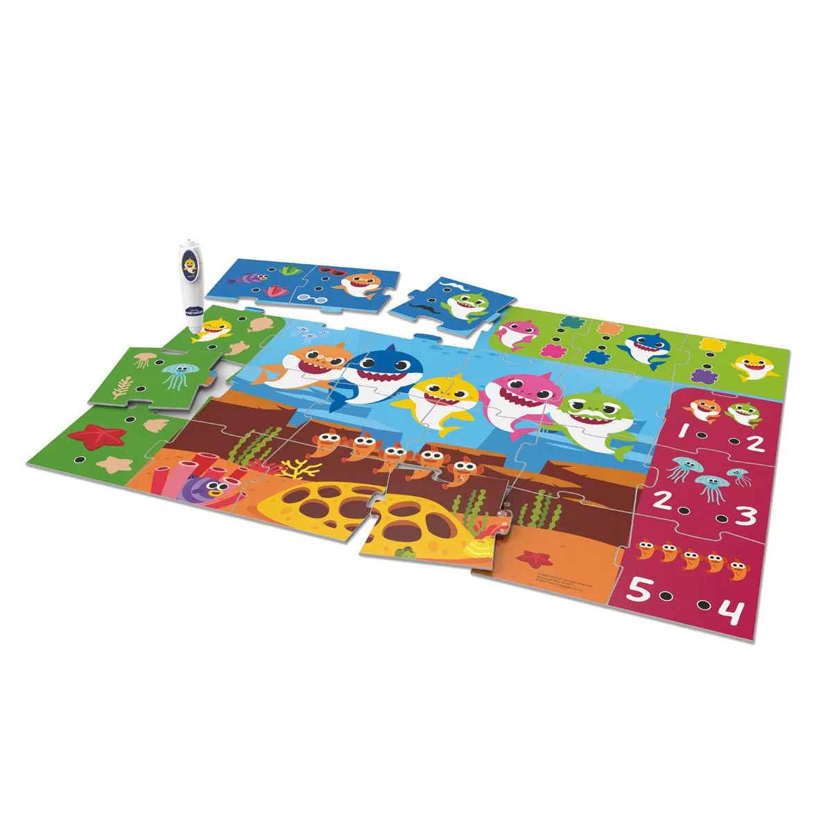 Clementoni 24Pcs Giant Floor Puzzle Baby Shark