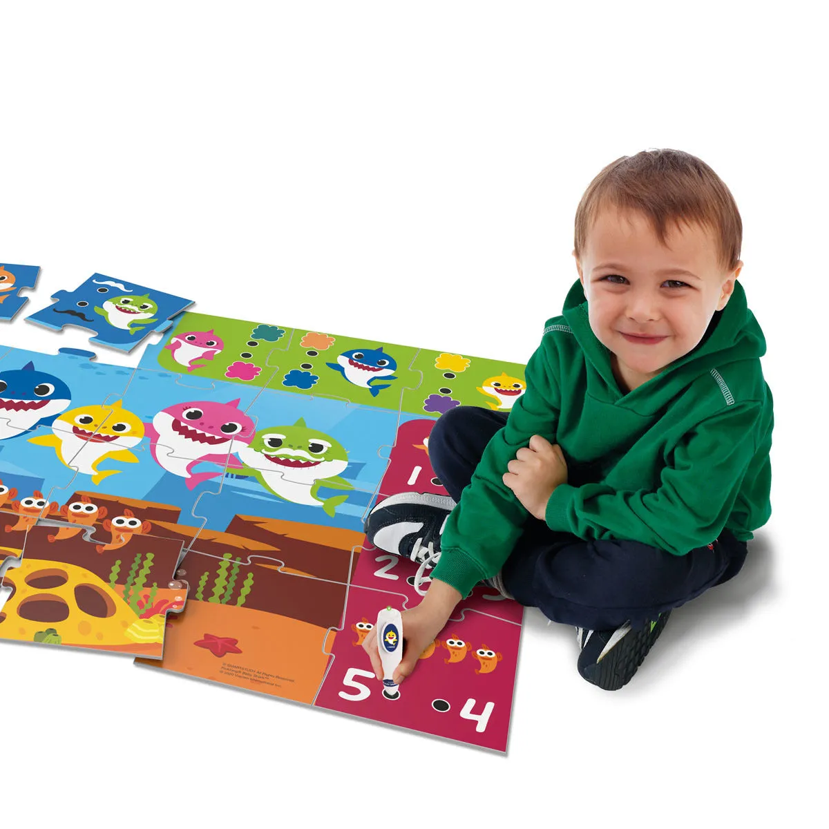 Clementoni 24Pcs Giant Floor Puzzle Baby Shark