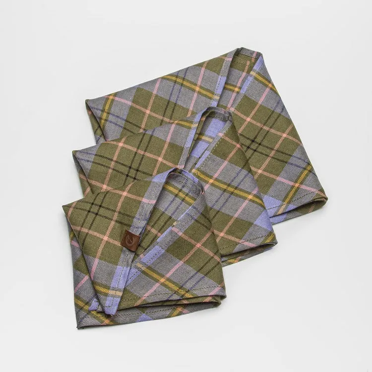 Cloud7 Bandana Check – Purple and Green