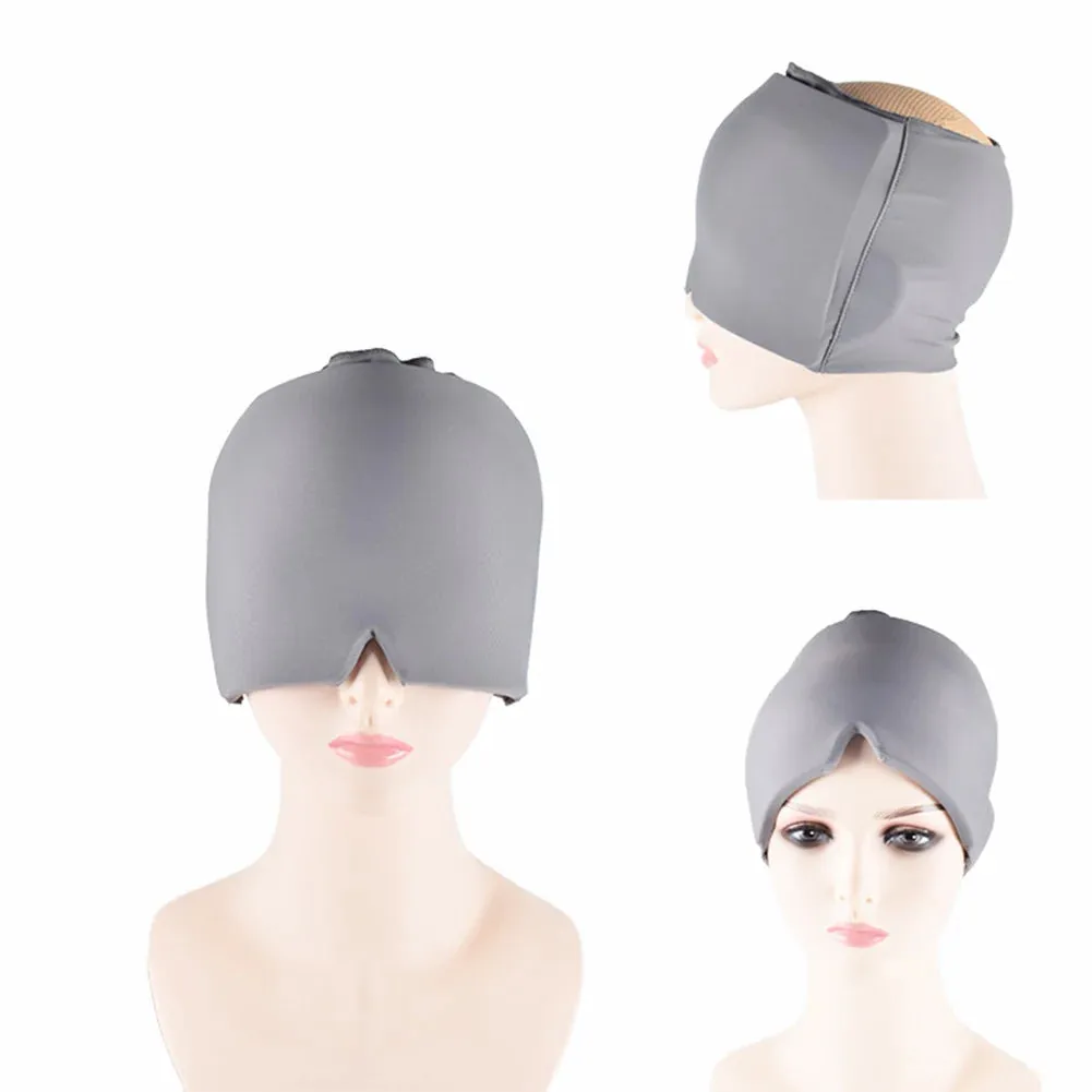 Cold Compress Eye Mask & Migraine Relief Hat