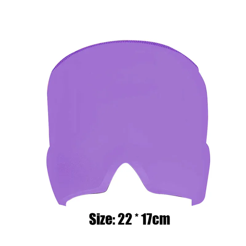 Cold Compress Eye Mask & Migraine Relief Hat