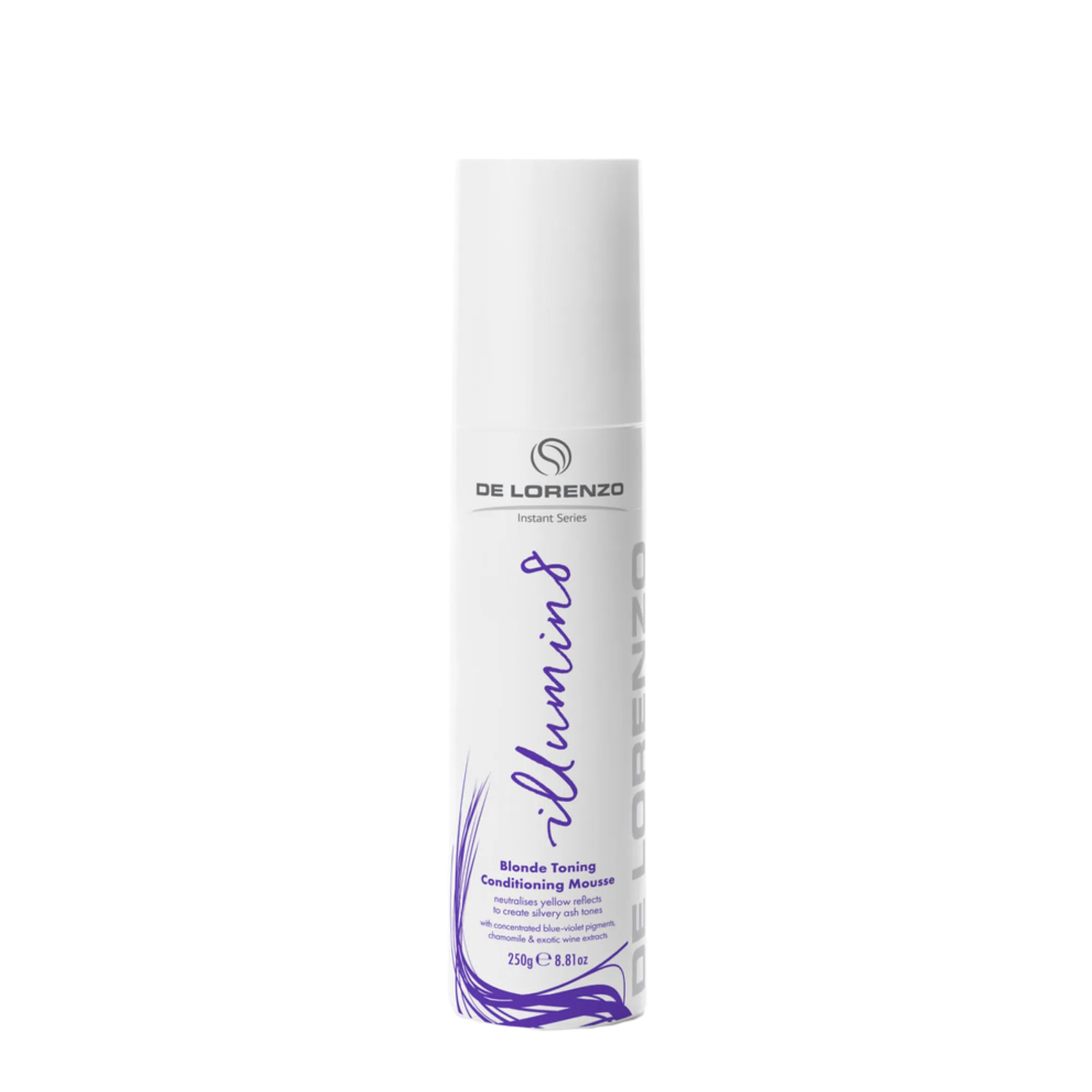 De Lorenzo Instant Illumin8 Blonde Toning Conditioning Mousse 250g
