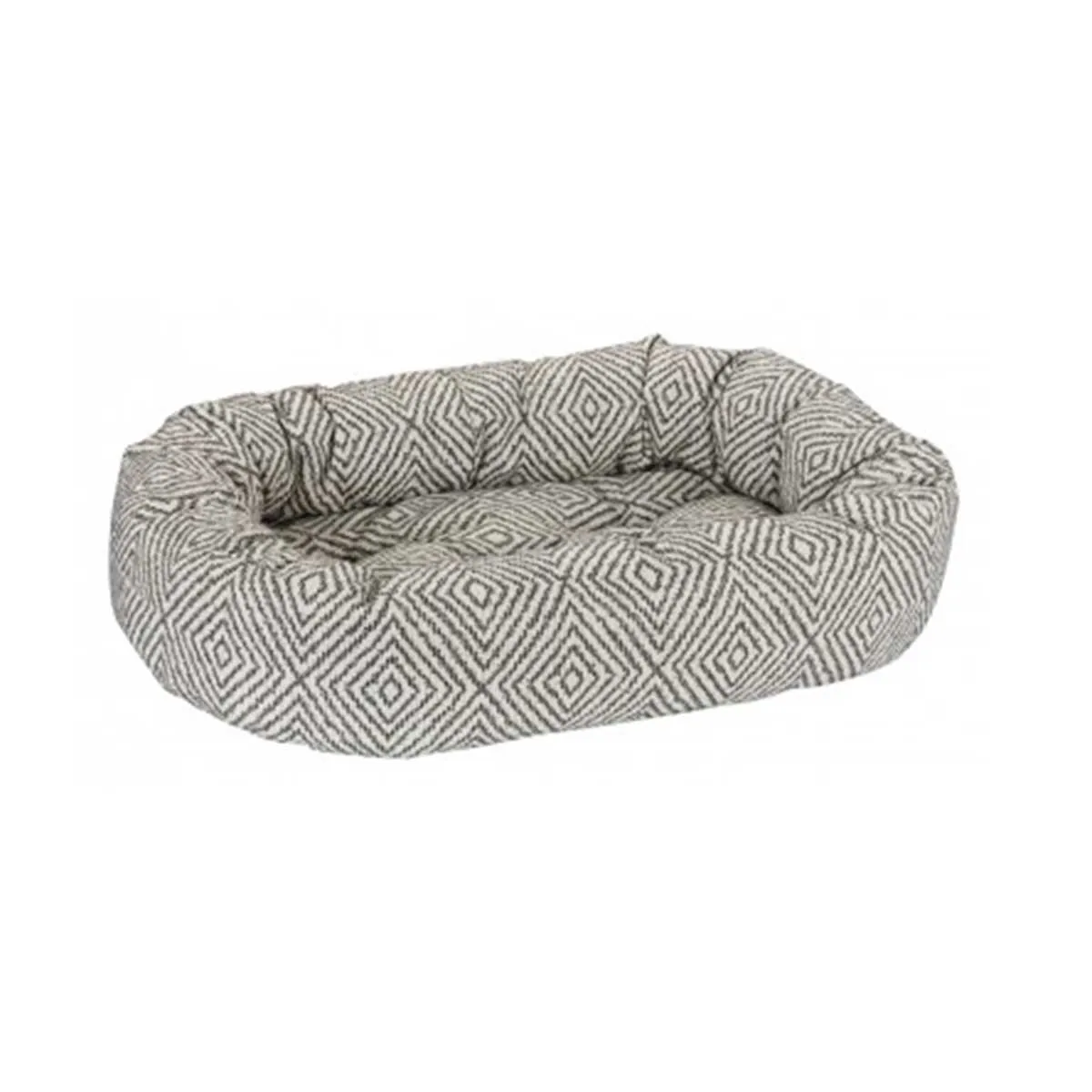 Donut Diamondback Micro Jacquard Pet Bed