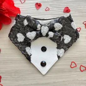 Fancy Valentines Dog Tuxedo
