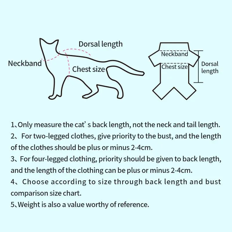 Fenice High-Quality German Cat Clothes | Spring and Summer Cat Camisole | Anti-Shedding British Short Kitten Pet Cat Clothes