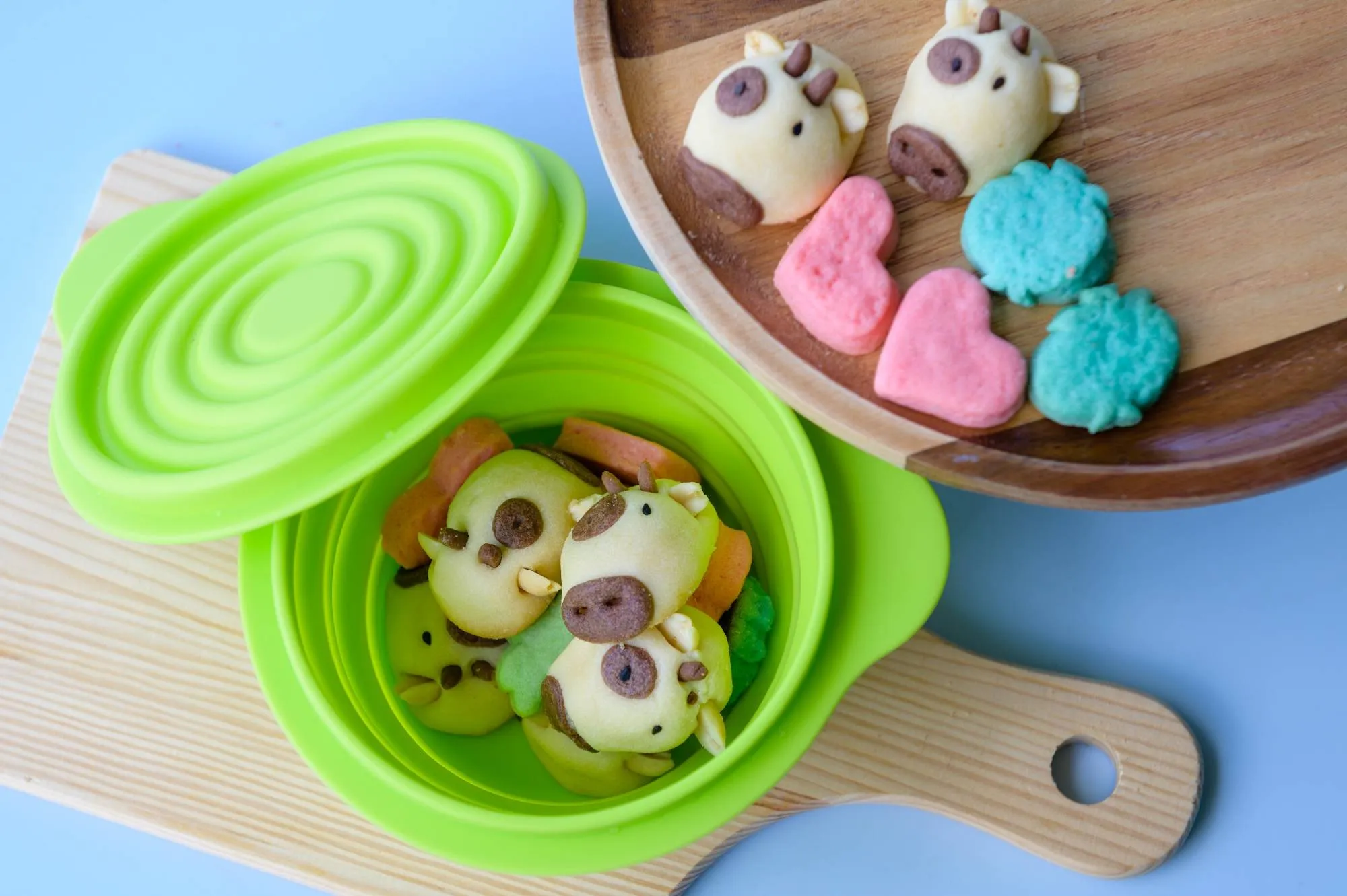 FOLDABLE STORAGE BOWL W/ COVER