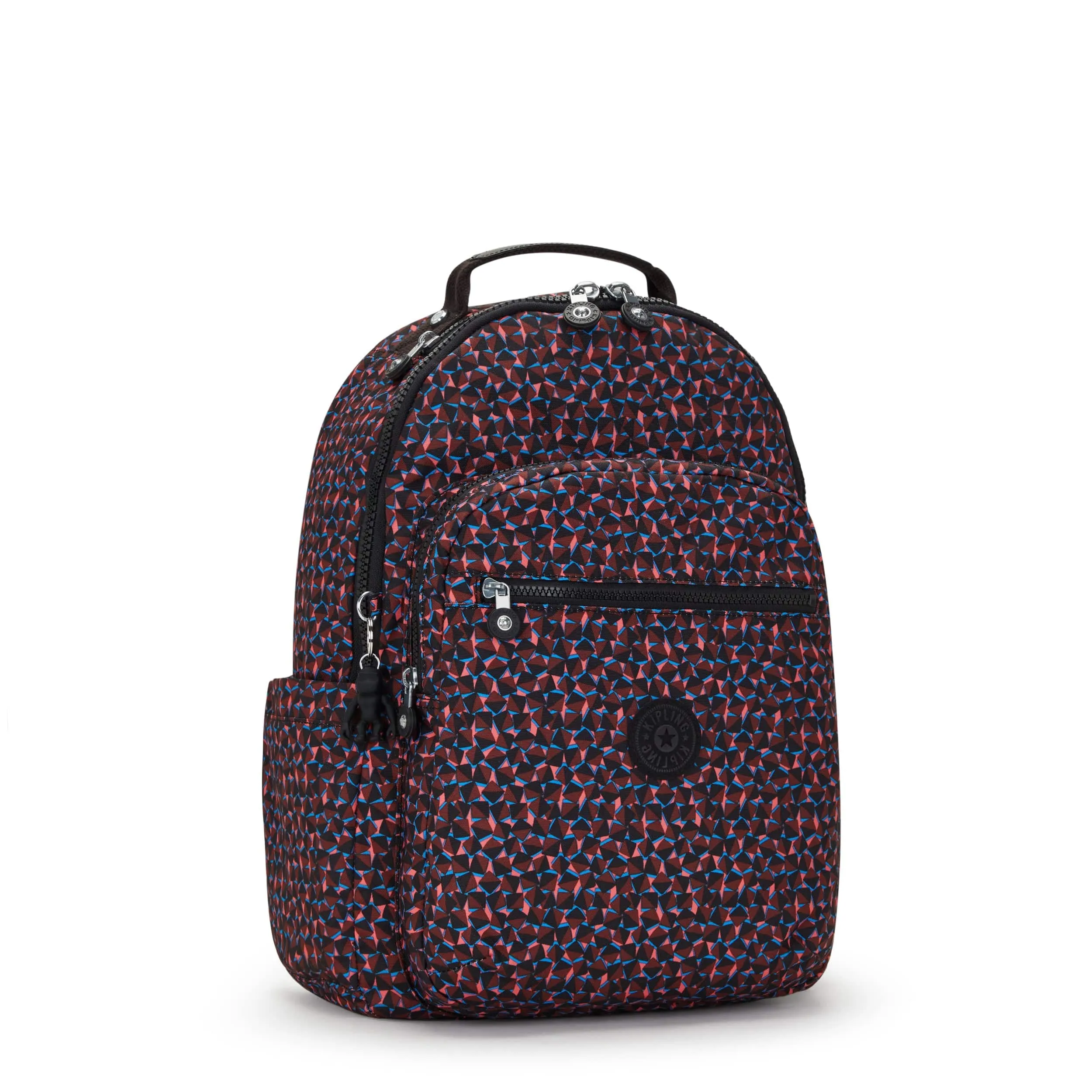 Kipling Seoul Happy Squares Large Backpack C2I6269-B3X