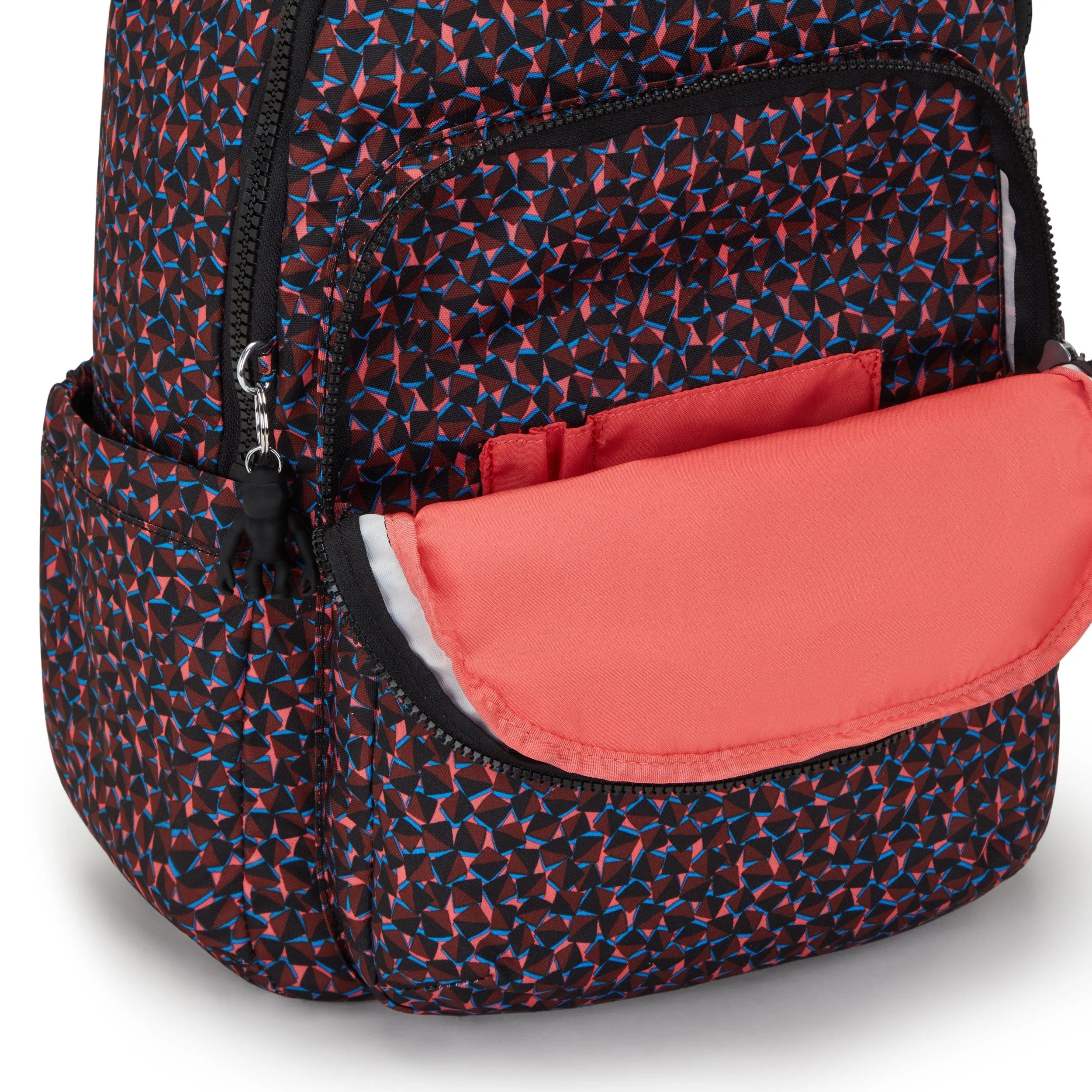Kipling Seoul Happy Squares Large Backpack C2I6269-B3X