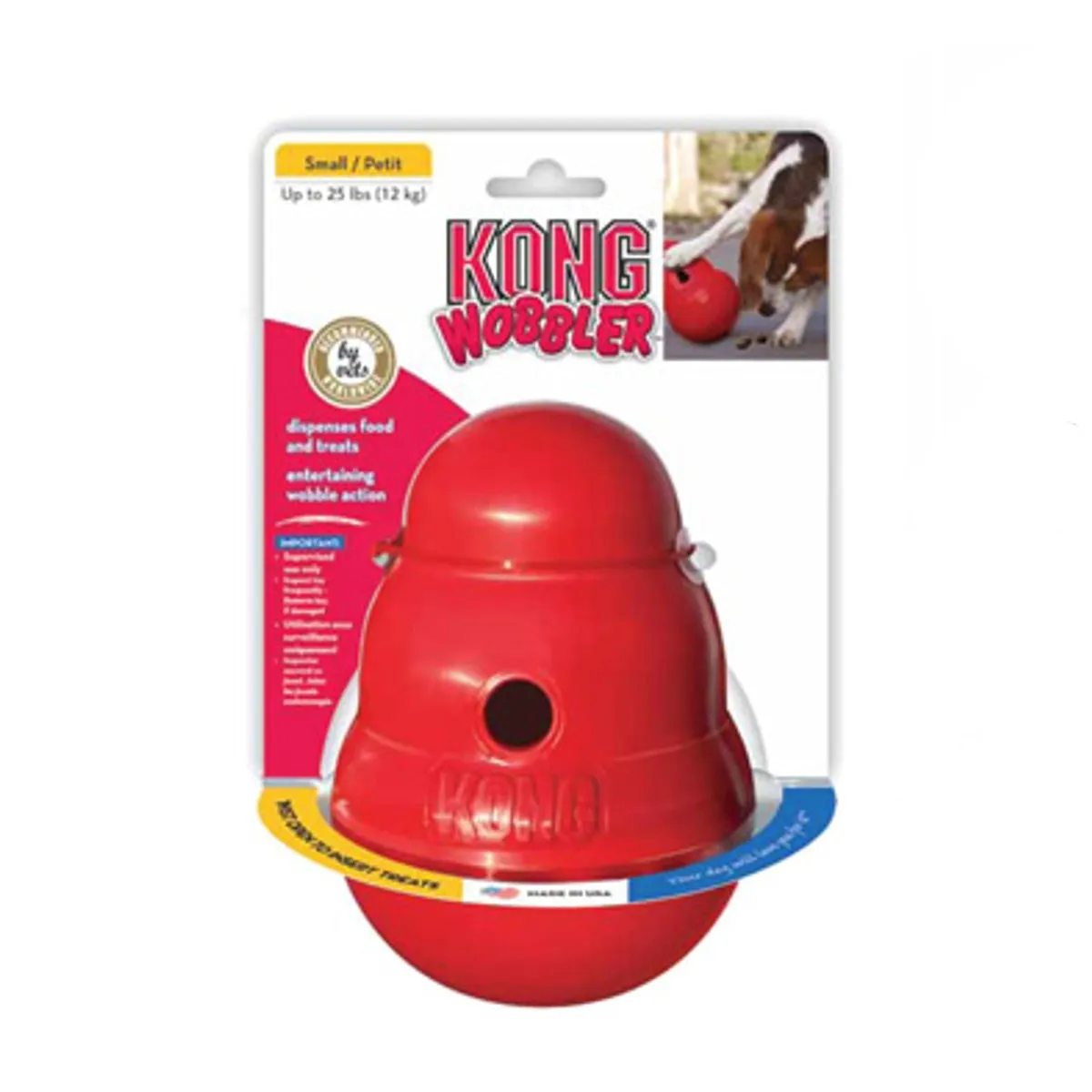 Kong® Wobbler Treat Dispenser