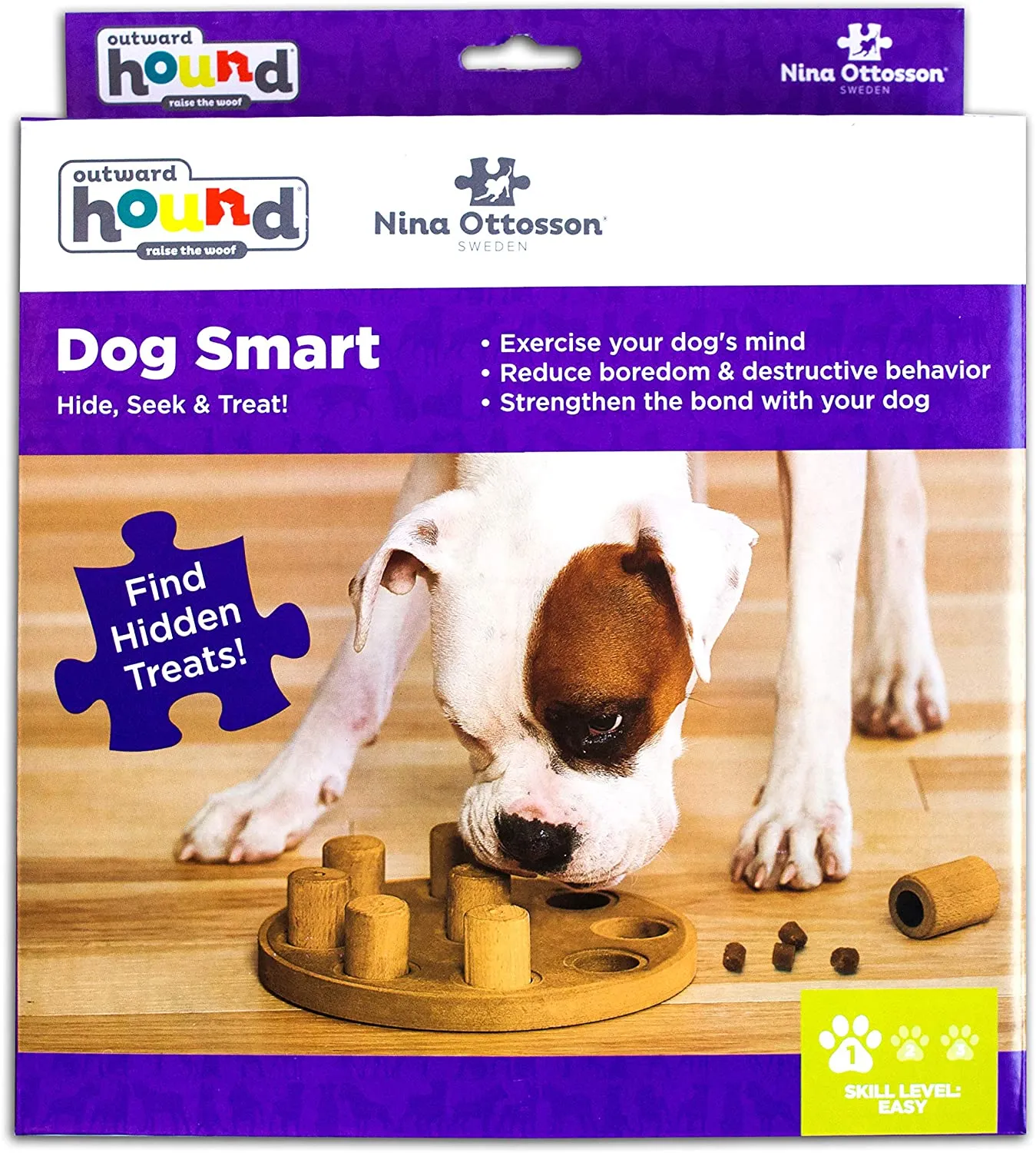 Nina Ottosson Dog Smart Composite Puzzle Game (Level 1 - Easy)
