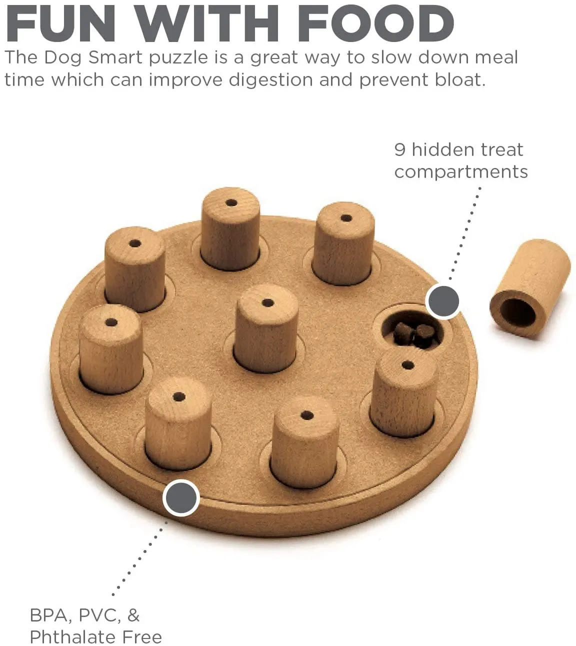 Nina Ottosson Dog Smart Composite Puzzle Game (Level 1 - Easy)