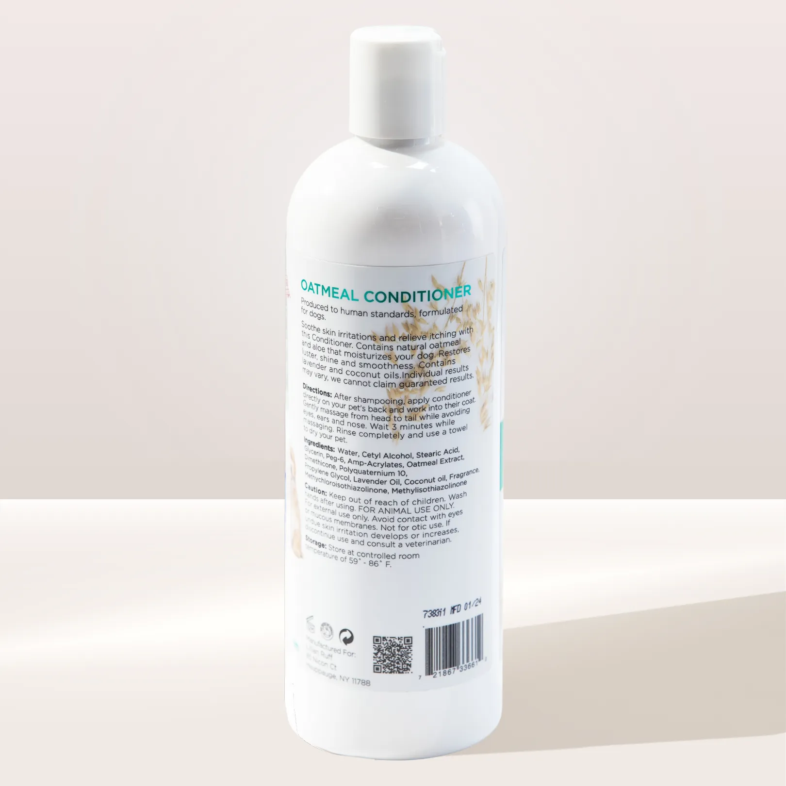 Oatmeal Conditioner (16oz With Brush)