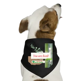 Organic Cotton Dog Bandana with Customizable Design - Handmade with 100% Organic Cotton