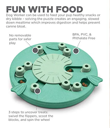 Outward Hound Nina Ottosson Interactive Treat Dispensing Dog Toy Puzzle