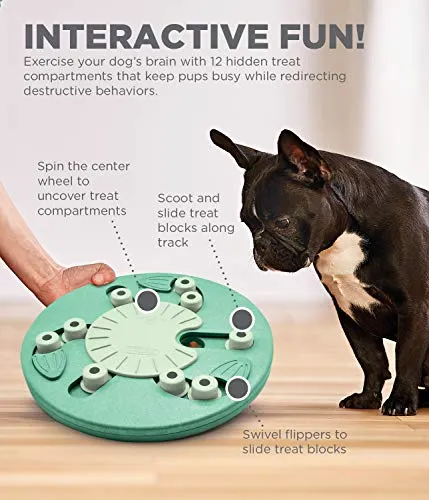 Outward Hound Nina Ottosson Interactive Treat Dispensing Dog Toy Puzzle