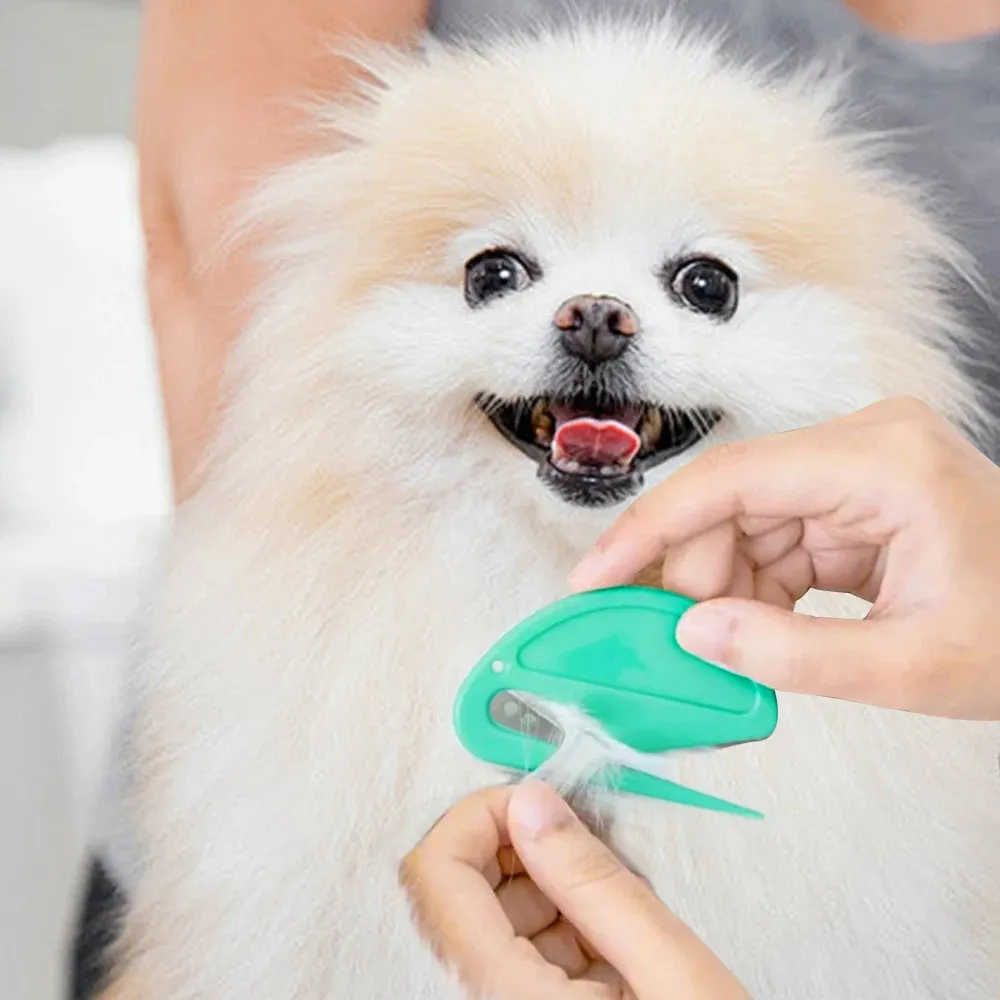 Pet Hair Grooming Comb with Blades