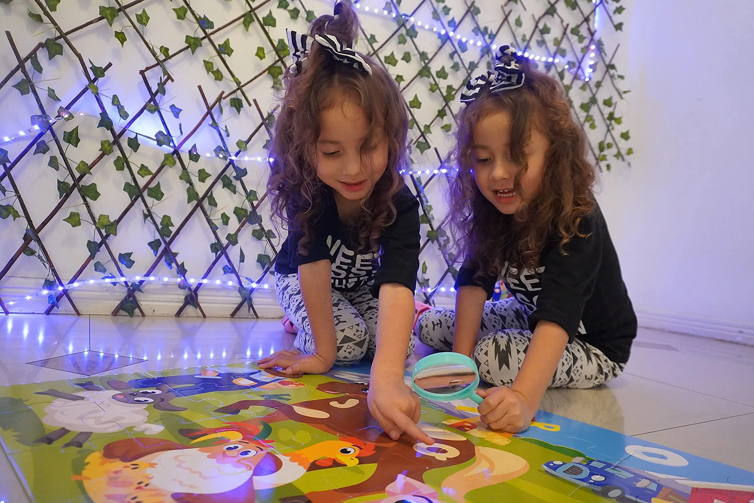 PuzzleQuest: Engaging Alphabet Spy & Learn Floor Puzzle for Fun Learning Adventures