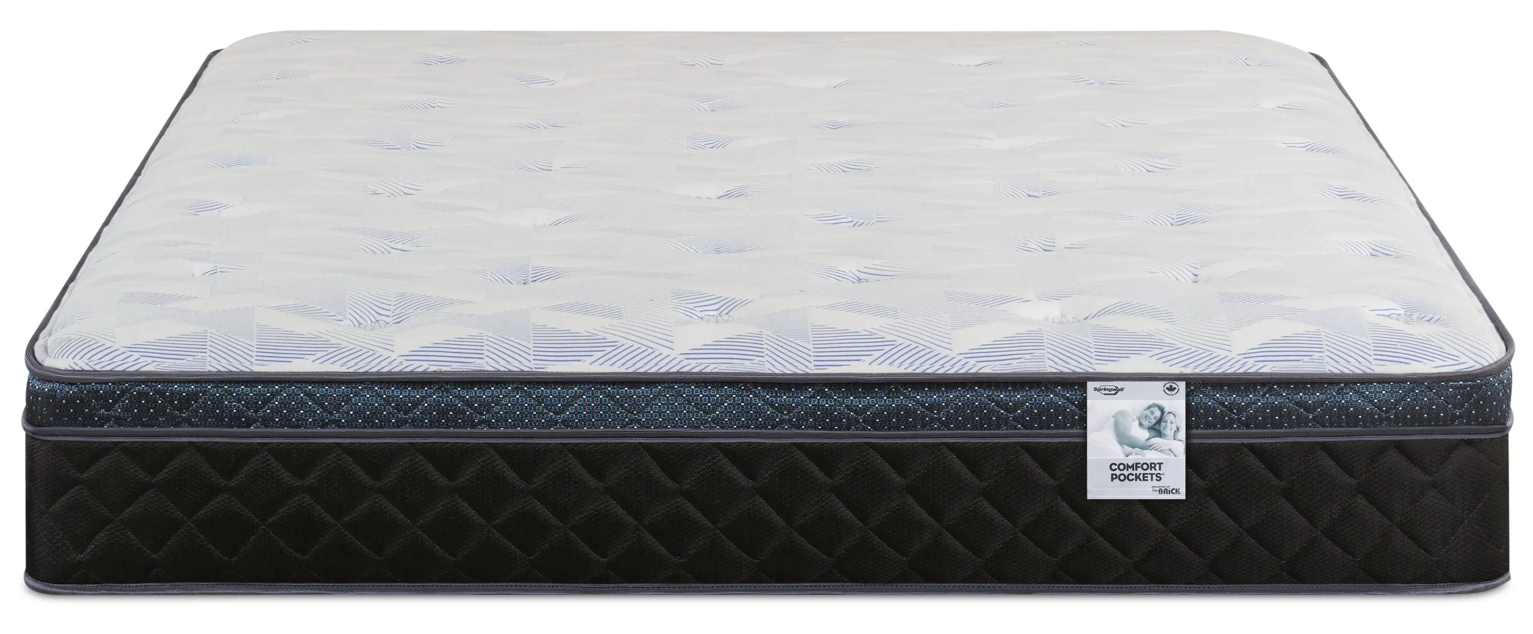 Springwall York Eurotop Twin Mattress
