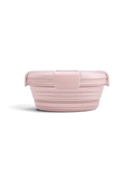 Stojo Collapsible Bowl (Translucent Carnation)