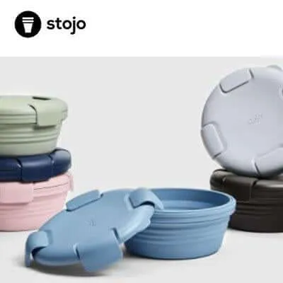 Stojo Silicone Collapsible Bowl, 36oz (1.1L)