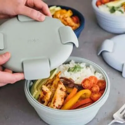 Stojo Silicone Collapsible Bowl, 36oz (1.1L)