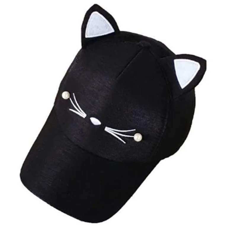 Summer Whiskers Cat Cap
