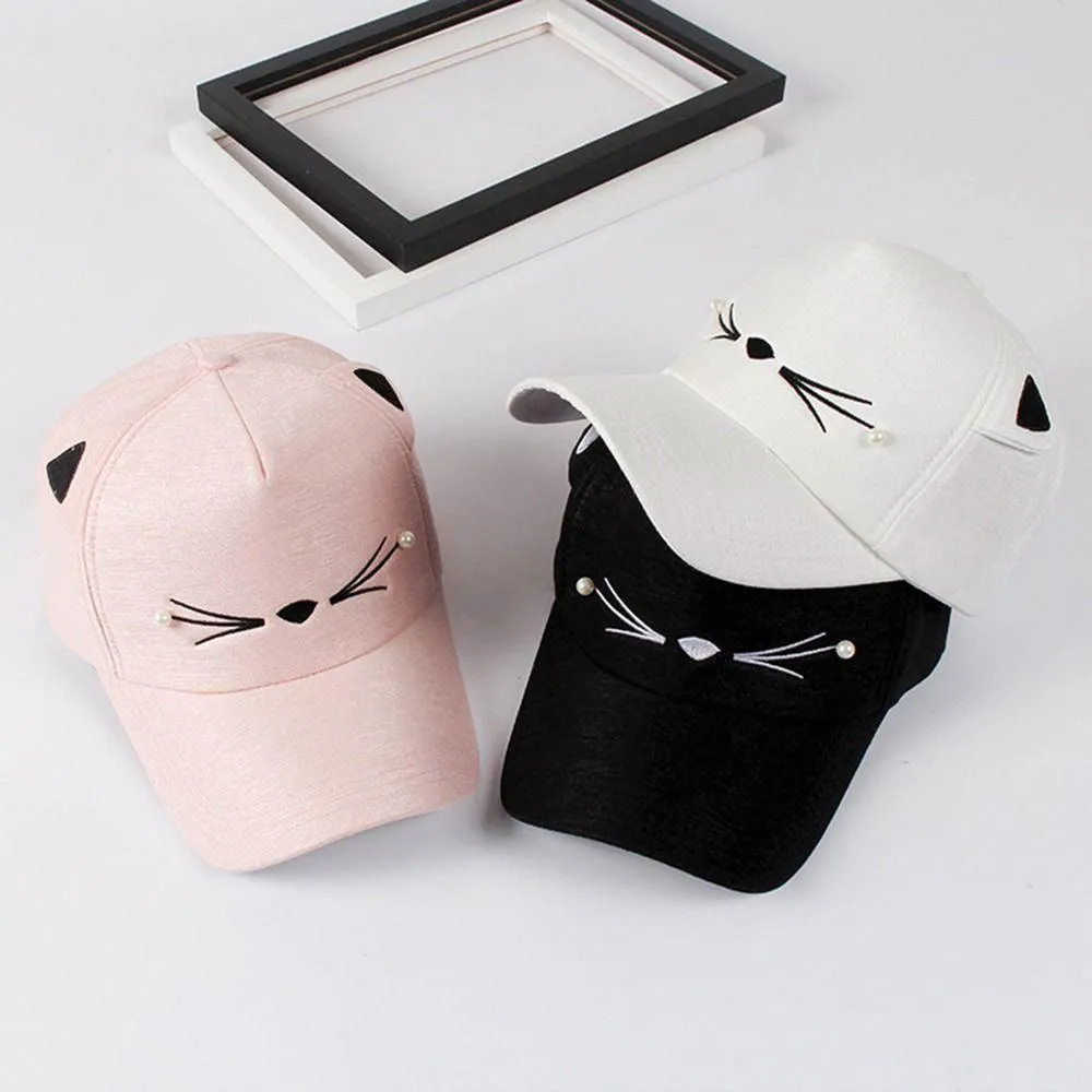 Summer Whiskers Cat Cap