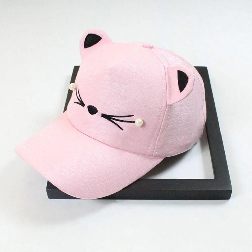 Summer Whiskers Cat Cap