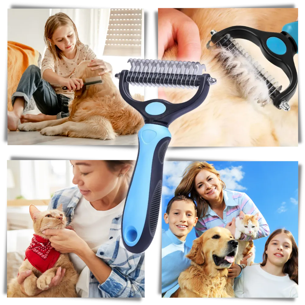 Ultimate Deshedding Brush for Dogs and Cats