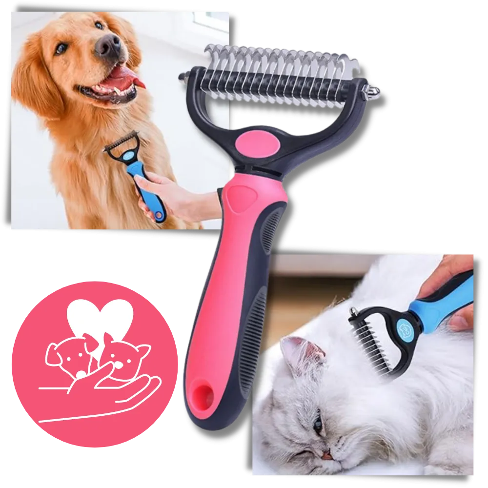Ultimate Deshedding Brush for Dogs and Cats