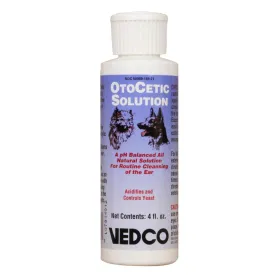 Vedco OtoCetic Solution For Dogs & Cats (4 oz)