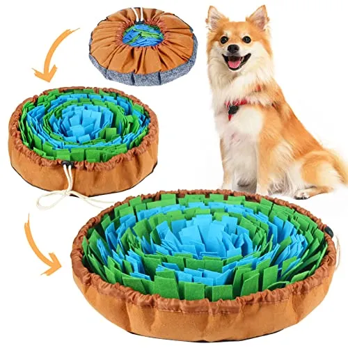 Vivifying Interactive Dog Snuffle Puzzle Treat Mat